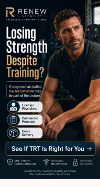Ad creative — Losing Strength Despite Training?